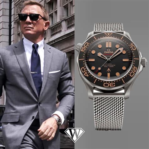 James Bond: Diese Omega Uhr trägt Da.